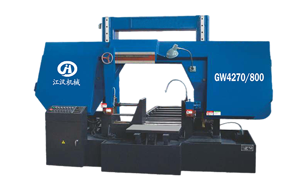 丹寨GW4270/800双柱龙门卧式带锯床